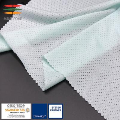 China Wicking SPORTSWEAR SOFT HAND FEEL POCKET/LINING FABRIC 100% POLYESTER CIRCULAR KNIT DIAMOND MESH HYDROPHILIC for sale