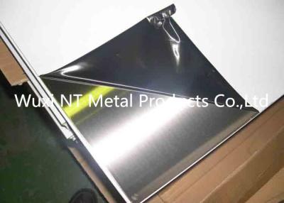 China 304 Mirror Finish Stainless Steel Sheet 4x8 / 410 SS Plate 1219MM x 2438MM for sale