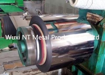 China NO.4 Mirror PVC ASTM A240 AISI 420 HR 430 Stainless Steel Coil / Steel Strip Roll for sale