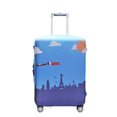 China Custom Fashion Design Fashion Printing Hot Sales Spandex Luggage Cover For Suitcase for sale