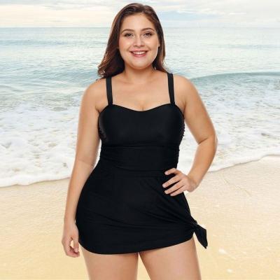 China Free Shipping Plus Size Swimwear Women Plus Size Big Size Swimsuit Wholesale Swimwear Bikini for sale