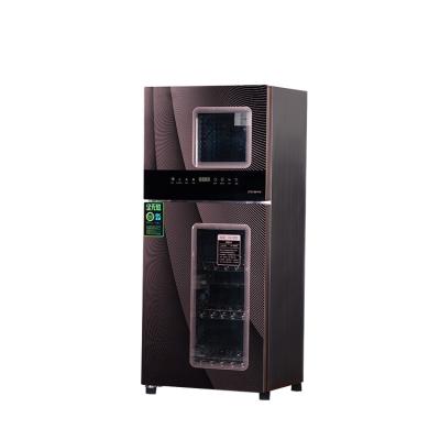 China Latest Arrival Cheap Hotel With LCD Monitor Display Teacup Wine Disinfection Glass Disinfection Cabinets for sale