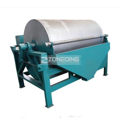 China energy & Mineral Processing Equipment Ore Preparation Plant Wet Magnetic Drum Mining High Intensity Dry Separator for sale