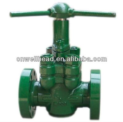 China API 6A DM General Mud Gate Valve, 3 Inch 3M RTJ Mud Pump, Casting Steel Flanged Gate Valve for sale