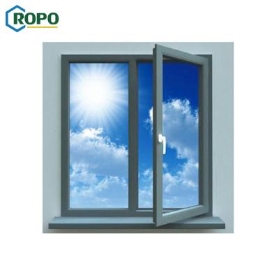 China Australian Certified Aluminum Magnetic Screen Glaze Casement Safety Windows for sale