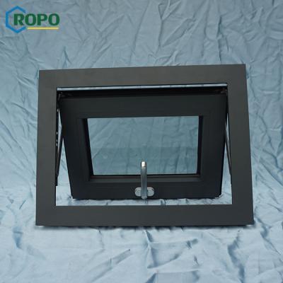 China Custom Anodized Aluminum Top Hung Awning Window Magnetic Screen Bathroom for sale