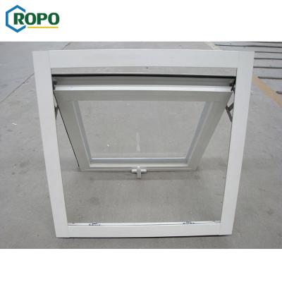 China AS2047 Magnetic Alloy Frost Screen Square Aluminum Glass Awning Window for sale