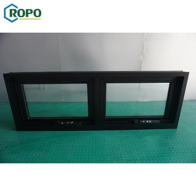 China 10 Year Warranty Hurricane Proof Chain Winder Aluminum Commercial Hurricane Magnetic Screen Windows for sale