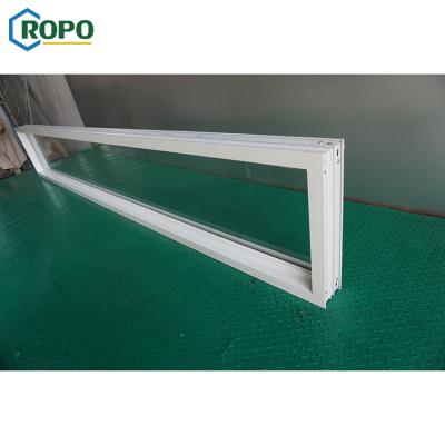 China Magnetic American Aluminum Screen AGGA Style Hurricane Resistance Large Size Fix Window for sale