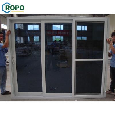 China Modern AWA And WERS Certified Sale Glass Slide Balcony Door, Terrace Slide Door For Sale for sale