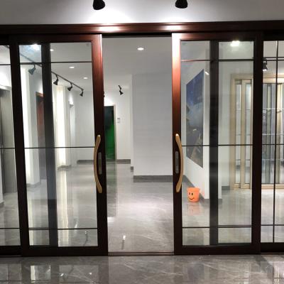 China Modern Price Philippines Hurricane Impact Aluminum Glass Plate Door Design for sale