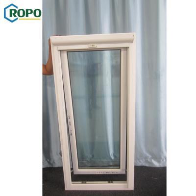 China Magnetic Price High Quality Upvc Sash Tent Screen Hurricane Resistant Window for sale