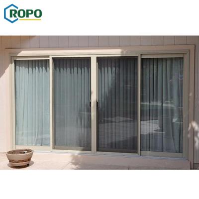 China 10 Years Warranty Modern Manufacture Plastic Slide PVC Front Door For Home for sale