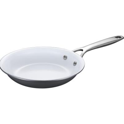 China Sustainable Factory Sales Odm Durable Hard-anodized Ceramic Coating Non Stick 20cm Frying Pan for sale