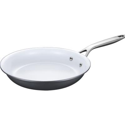 China Sustainable Multi-layer Non-stick Professional Hard-anodized Ceramic Coating 26 Cm Frying Pan for sale