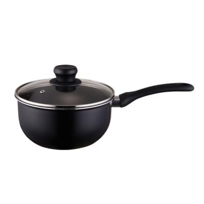 China Sustainable Chinese Non-stick Coating Aluminium 20cm Customization Saucepan Cookware for sale