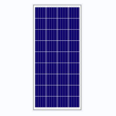 China High quality anodized aluminum alloy solar cell 150W poly solar panel for on-grid solar applications for sale