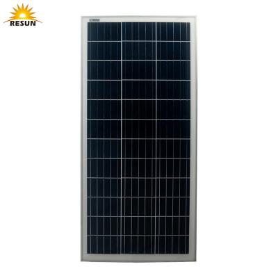 China RESUN INMTERO Certificate 100w Poly SOLAR Panel For Brazil Market 156mmx91mm for sale