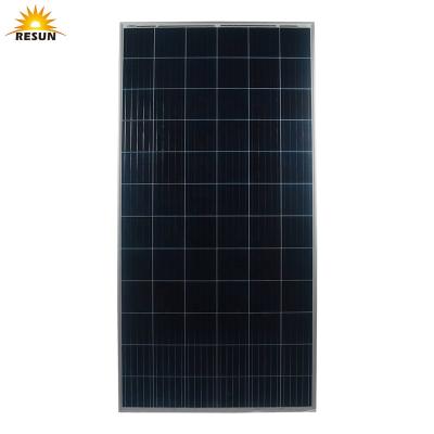 China RESUN 325w class polycrystalline solar panel 72 cells with high quality cells for home use system for sale