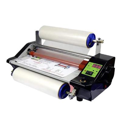 China Garment Shops Udefine Hot Cold A3 Size Desktop Roll To Roll Laminating Machine For DTF UV Printer for sale