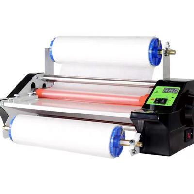 China Garment Shops Udefine Desktop Heavy Duty Rollers Roll To Roll DTF Printing A3 Laminator Machine for sale