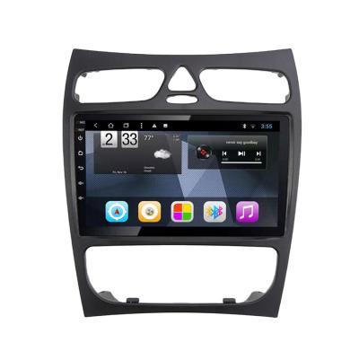 China 9/10 Inch Capacitive Android Automobile View Car Players 1+16G Car Stereo Radio For 2002-2005 CLK-KLASSE 209 for sale