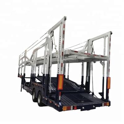 China Truck Trailer 2 Axle Car Carrier Transport Truck Semi Trailer Sale For Philippines for sale