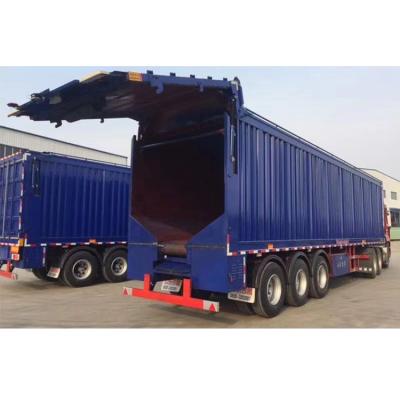 China High Truck Trailer Safety Performance Truck Trailer New Hooklift Truck Trash Self-unloading Semi Trailer for sale