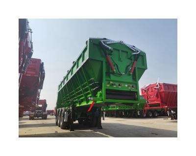 China Truck Trailer Made In China Top Quality Grain Cargo Safety Sinotruk Semi Trailer Dump Truck for sale