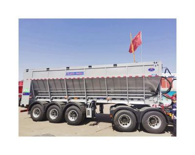 China Large Truck Trailer Convenience Field Asphalt Clinker Special Vehicle Truck Trailers Semi Trailer for sale