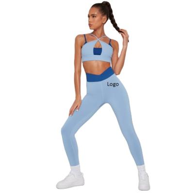 China 2022 New Breathable Fitness Candy Color Women Stretch Yoga Tight Seamless Summer Jogging Gym Wear Sportswear Fitness And Quick Dry Yoga Wear for sale