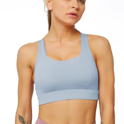 China 2022 New Arrival Breathable Sexy Mesh Yoga Fitness Woman Vest Gym Wear Sports Bra Sportswear Fitness Sportswear And Yoga Wear for sale