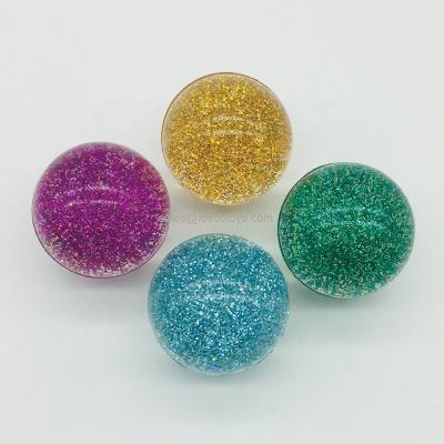 China Sports Toys Glitter Rubber Bouncing Balls 45mm for sale