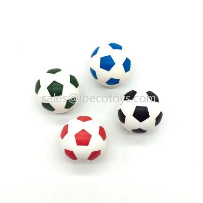 China Small Promotional Toy Football 32mm Style Rubber Bouncing Balls On Sale for sale