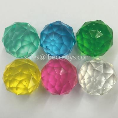 China Sports Toy Diamond Rubber Bouncing Ball Toys for sale