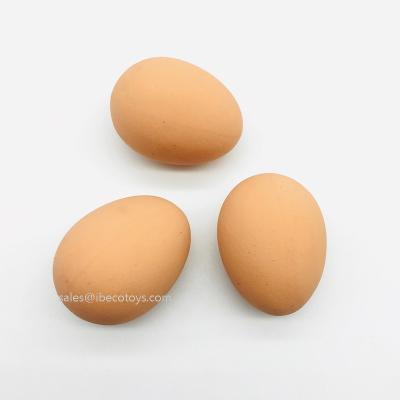 China Sports Toy Bouncing Rubber Eggs Wholesale for sale