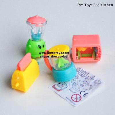 China DIY Kitchen Plastic Plastic Toys for sale