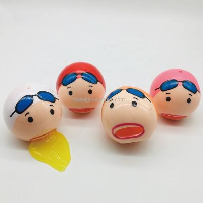 China TPR Squeeze Vomit Mud Toys For 92mm Capsule Toys for sale