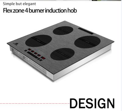 China Safety feature 4 zones built in ceramic hob/4 zones induction cooktop/4 zones induction hob with Germany IGBT for sale