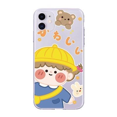 China phone12promax Apple 11 cool in summer transparent shockproof case X Huawei P40/mate30/p30pro for sale