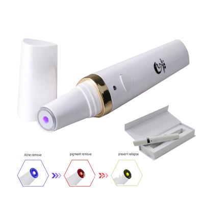 China Thermal Pen Acne Removal Skin Beauty Machine Electronic Wrinkle Laser Phototherapy LED Acne Remover Tool Health Care Treatment for sale