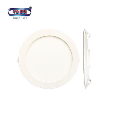 China Modern 18w 3000k 6500k Indoor Round Recessed Thin Ceiling Led Downlight Panel Light for sale