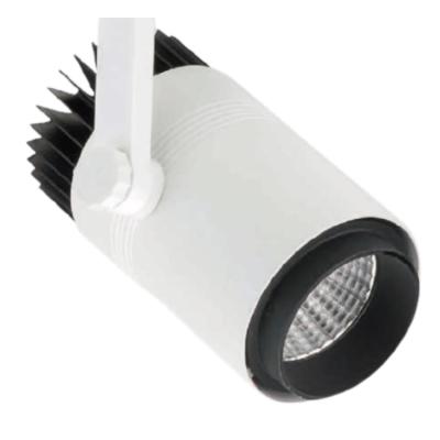 China Best Selling Commercial Quality RTS 15Degree Beam Angle 3000k Cob Led Track Light for sale