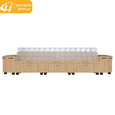 China Double-sided or single-sided supermarket dried fruit racks hypermarket snacks display rack retail store snacks display racks for sale