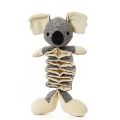 China Viable Wholesale Private Label Plush Toy Dog Stuffed Cute Squeaky Toys Stuffing Animals Dog Plush Chew Toy for sale