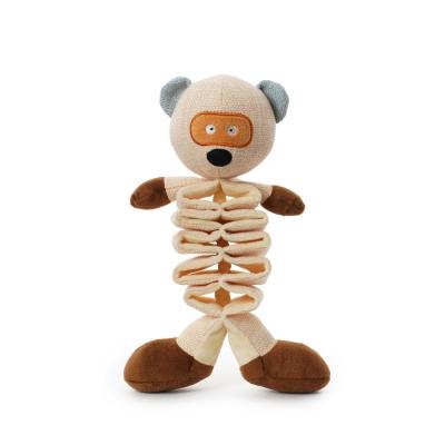 China Viable Interactive Stuffed Dog Toy Puppy Squeaky Plush for sale