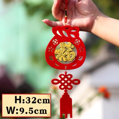 China 2022 Hot CNY Decoration Sale Tiger Chinese Happy New Year Charm Decoration China Spring Festival Ornaments Decorations CNY Home Decor for sale