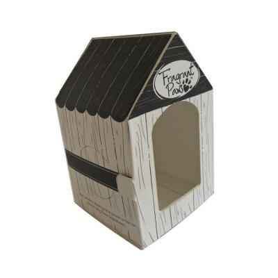 China Recyclable Full Color Fast Shipping Transparent Cardboard House Gift Packaging Box for sale