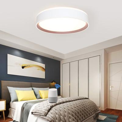 China Modern Home Indoor Bedroom Dining Room Balcony Wifi PIR Control 24W Smart Led Ceiling Light for sale