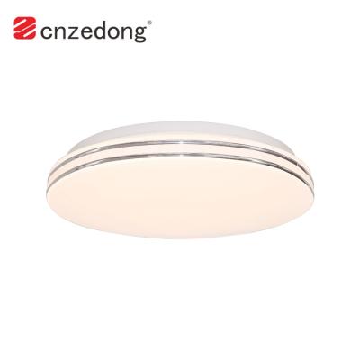 China Modern High Quality Modern Color Temperature Round 24w Changing Smart Led Ceiling Lamp for sale